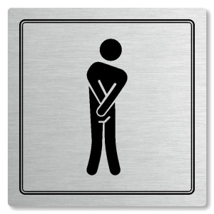 Piktogram WC muži